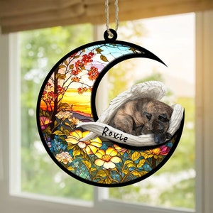 Brindle staffy ornaments sales