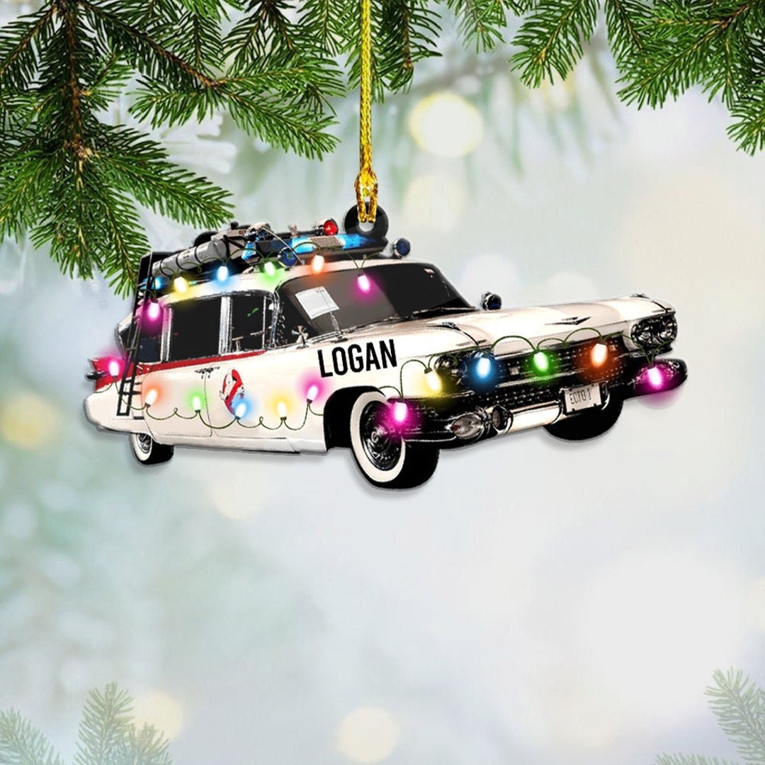 Personalized Classic Car Christmas Ornament Christmas Gift Etsy