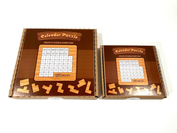 Daily Calendar Puzzle is Infinite Puzzle for Every Day of the Year daily  Puzzle Brain Teaser Made by Genius Gifts - Etsy