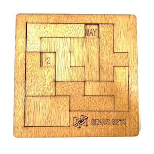 Calendar Puzzle (10x10 cm)