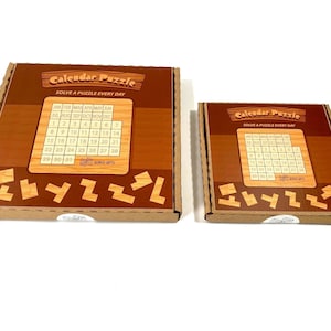 Daily Calendar Puzzle is Infinite Puzzle for Every Day of the Year (Daily Puzzle Brain Teaser) made by Genius Gifts