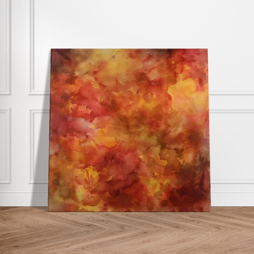 Abstract Painting, Abstract Art, Feelings of Warmth and Passion, - Etsy