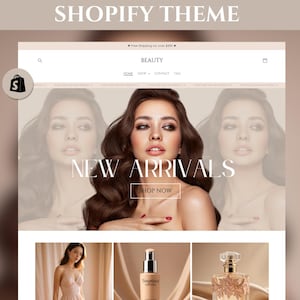 Tema Shopify per parrucchiere,Modello di sito web cosmetico,Sito web per attività di parrucchiere,Modello di sito web Shopify