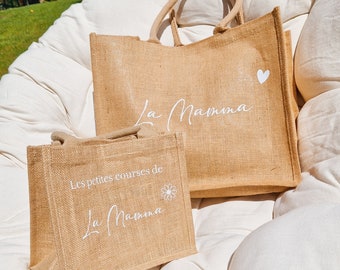 Sacs cabas personnalisé • Fête des mères / EVJF / Cadeaux Nounous