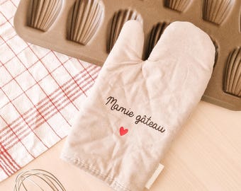 Gant de cuisine personnalisé • Fête des Grands-Mères •