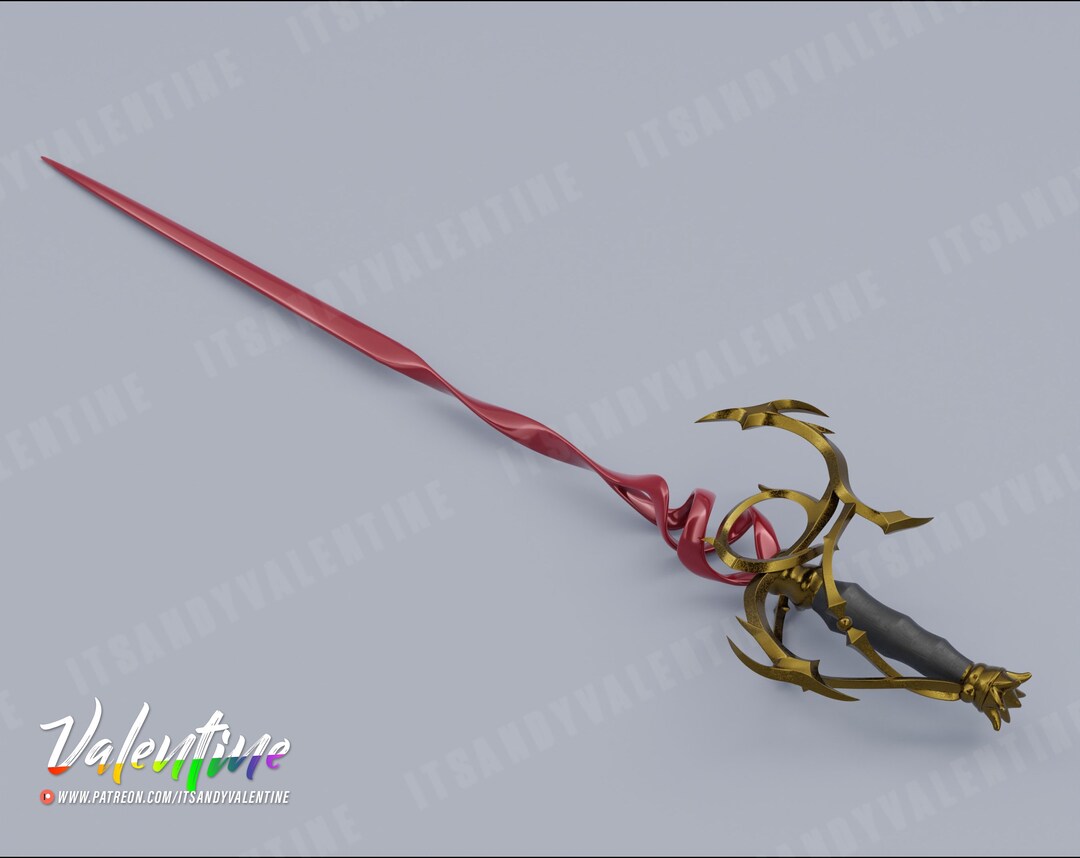 Baldurs Gate Infernal Rapier - Etsy UK