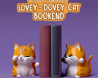 Lovey Dovey Katze Buchstütze Dekoration Bücherregal