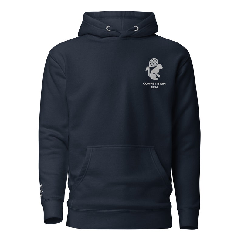 Monkey Tennis Competition 2024 Unisex Hoodie