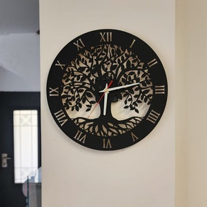 Tree of Life Clock - Laser Cut Digital Download Files for DIY Laser ...