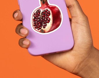 Pomegranate Cottagecore Die-Cut Stickers Waterbottle Sticker Greek Mythology Fruit Decals Decorative Laptop Decals Planner Stickers