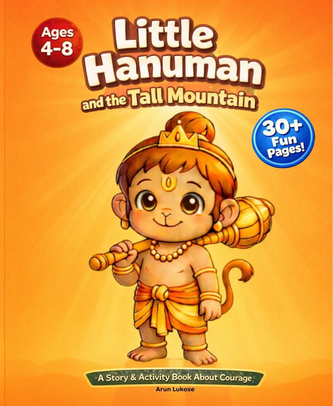 Little Hanuman Activity Book PDF, Printable Confidence Workbook Ages 4 ...