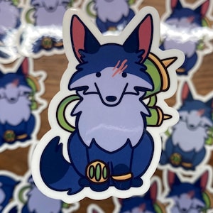 Warwick Arcane LoL Vinyl Sticker: Waterproof Meme Decal