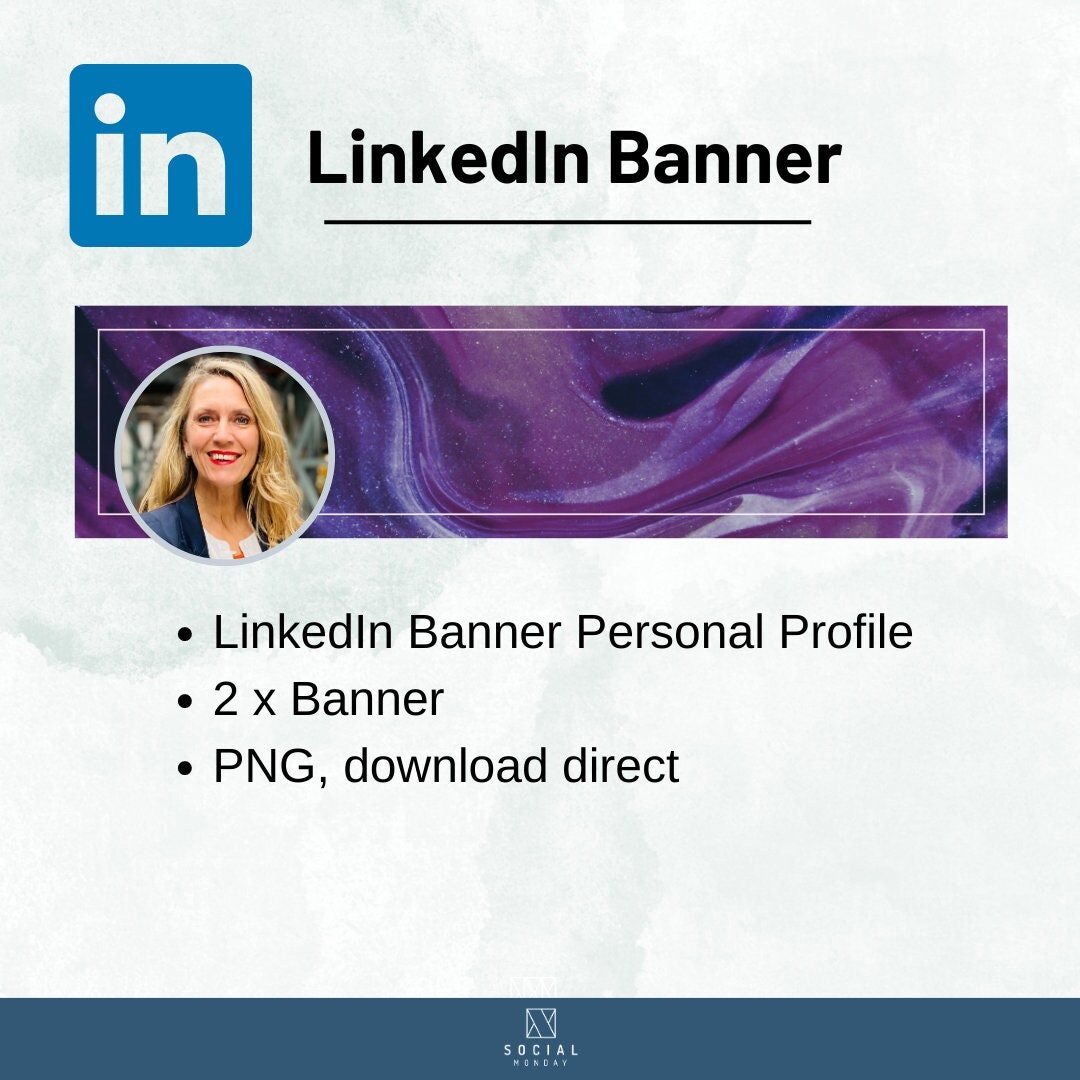 Linkedin Banner Linkedin Background Photo Linkedin Profile - Etsy