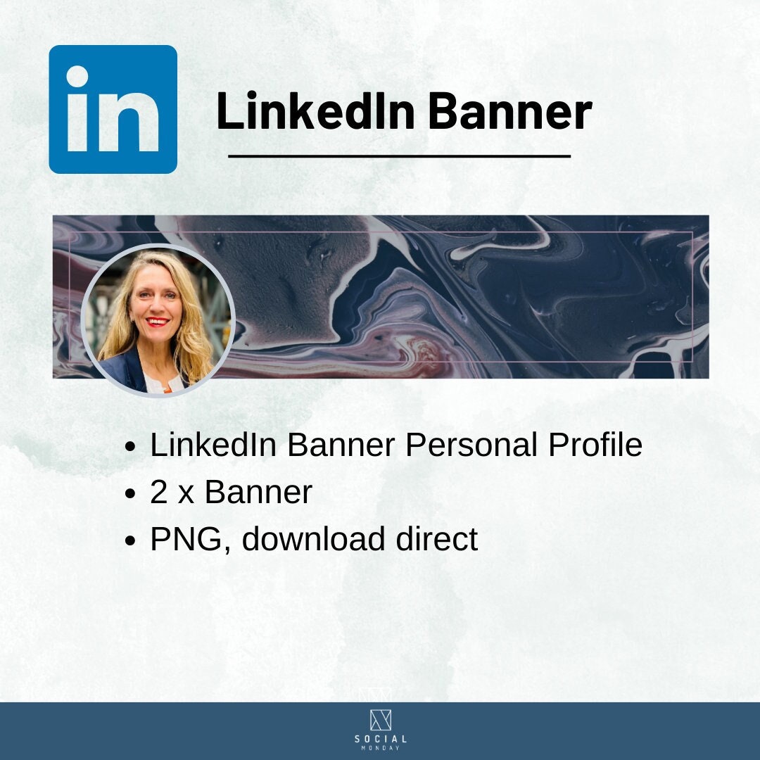 Linkedin Banner Linkedin Background Photo Linkedin Profile - Etsy