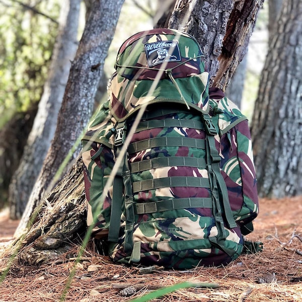 Willburg - KUDO CAMO Rucksack - Backpack | Outdoor- Wander- Reise Rucksack | Reisetasche