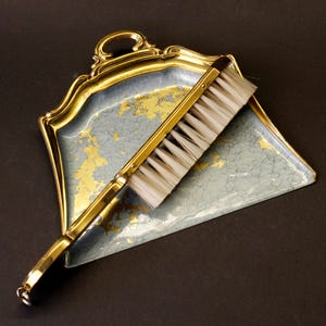 イタリア製 ビンテージ サイレントバトラー パンくず集め 卓上ゴミ入れ 真鍮 Silent butler - Etsy 日本