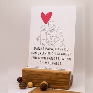 Vatertag Geschenk Papa Danke Karte Bester Papa der Welt, Vatertagsgeschenk, Vatertag Karte, Vatertag Geschenkideen, Fathers day gift
