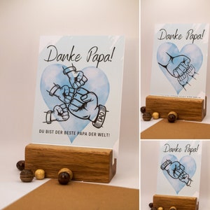 Vatertag Geschenk Danke Papa Karte Bester Papa der Welt, Vatertagsgeschenk, Vatertag Karte, Vatertag Geschenkideen, Fathers day gift