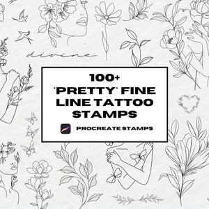 Fijne lijn tattoostempels voortplanten, voortplanten borstels, girly patchwork tattoostempels, flash tattoo stencil, voortplanten lijntekeningen, bloemstempel