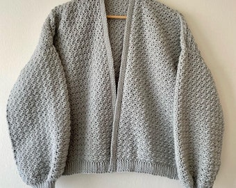 Crochet jacket pattern
