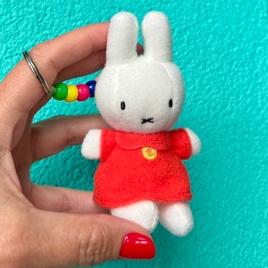 Miffy Plush Keychain - Perfect for Backpacks - Cute Stocking Filler