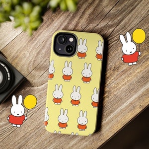 Miffy Phone Case l Tough Phone Cases l Kawaii Phone case Gift