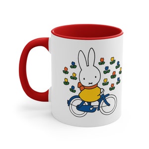 Miffy Mug, Cute Bunny Coffee Mug Gift for her