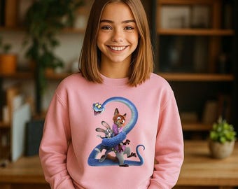 Zootopia Sweatshirt, Judy and Nick Cartoon Crewneck