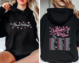 Olivia Rodrigo Unraveled Sweatshirt Hoodie, Concert Tour Fan Gift