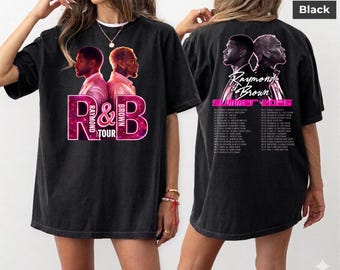Camiseta de la gira Comfort Colors de Chris Brown 2026