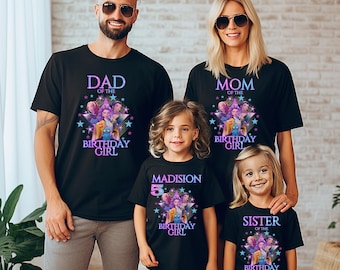 Kpop Demon Hunter Family Birthday Shirts, Matching Kpop Party Outfit, Custom Name Tee