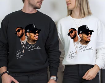 Chris Brown Usher R&B Tour 2026 Sweatshirt Hoodie Concert Music Fan Gift