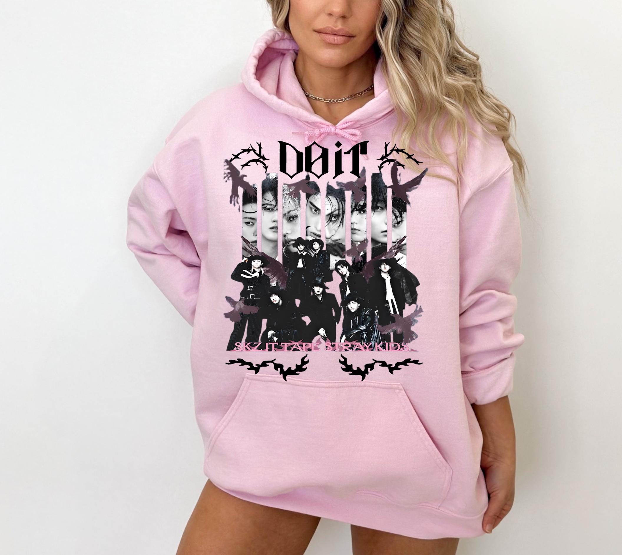 Stray Kids DO IT Hoodie, SKZ Tape Album Merch, Kpop Graphic