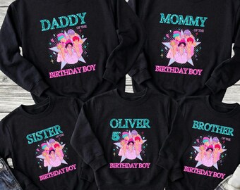 Custom Saja Boys Birthday Family Boy Girl Sweatshirt Personalized Kpop Demon Hunters Gift Kids