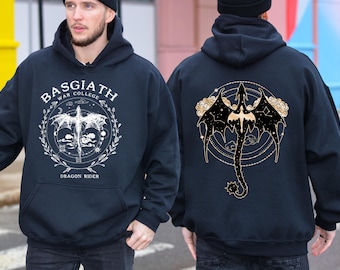 Basgiath War College Hoodie, Dragon Rider Bookish Pullover