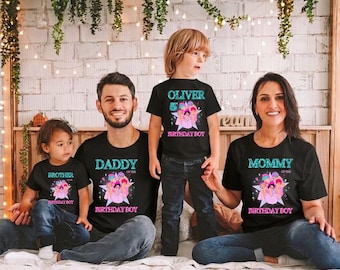 Custom Saja Boys Birthday Boy Shirt – K-pop Demon Hunter Family