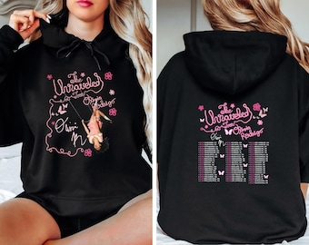 Olivia Rodrigo Tour 2026 Sweatshirt Hoodie, The Unraveled Tour Concert Fan Gift