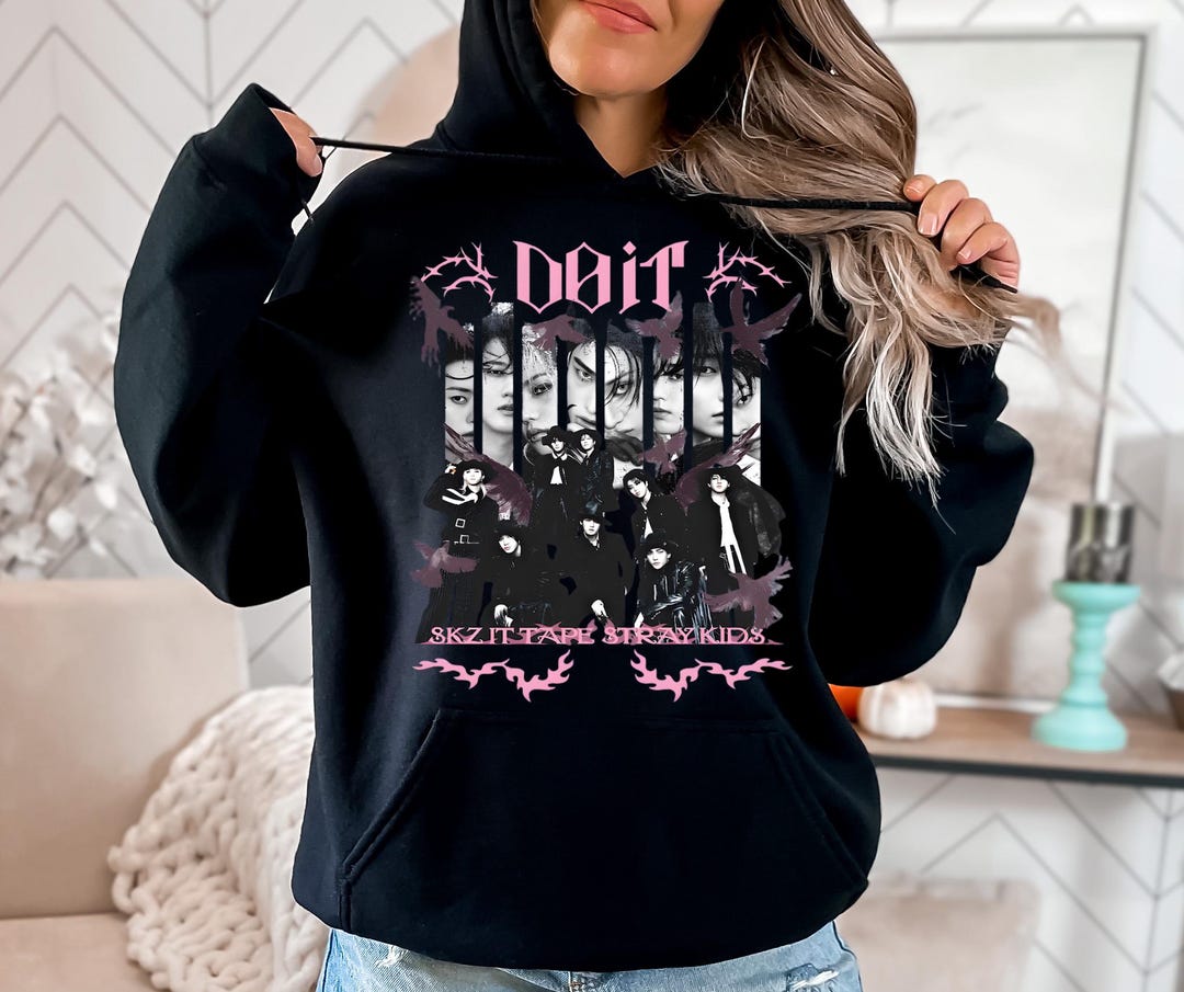 Stray Kids DO IT リスパ　パーカー Stray Kids DO IT Hoodie, SKZ Tape Album Merch, Kpop Graphic