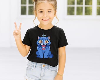 Derpy Tiger & Bird T-Shirt, Kpop Anime Fan Gift
