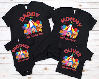 Custom Plim Plim Birthday Shirt, Family Matching Personalized Tee