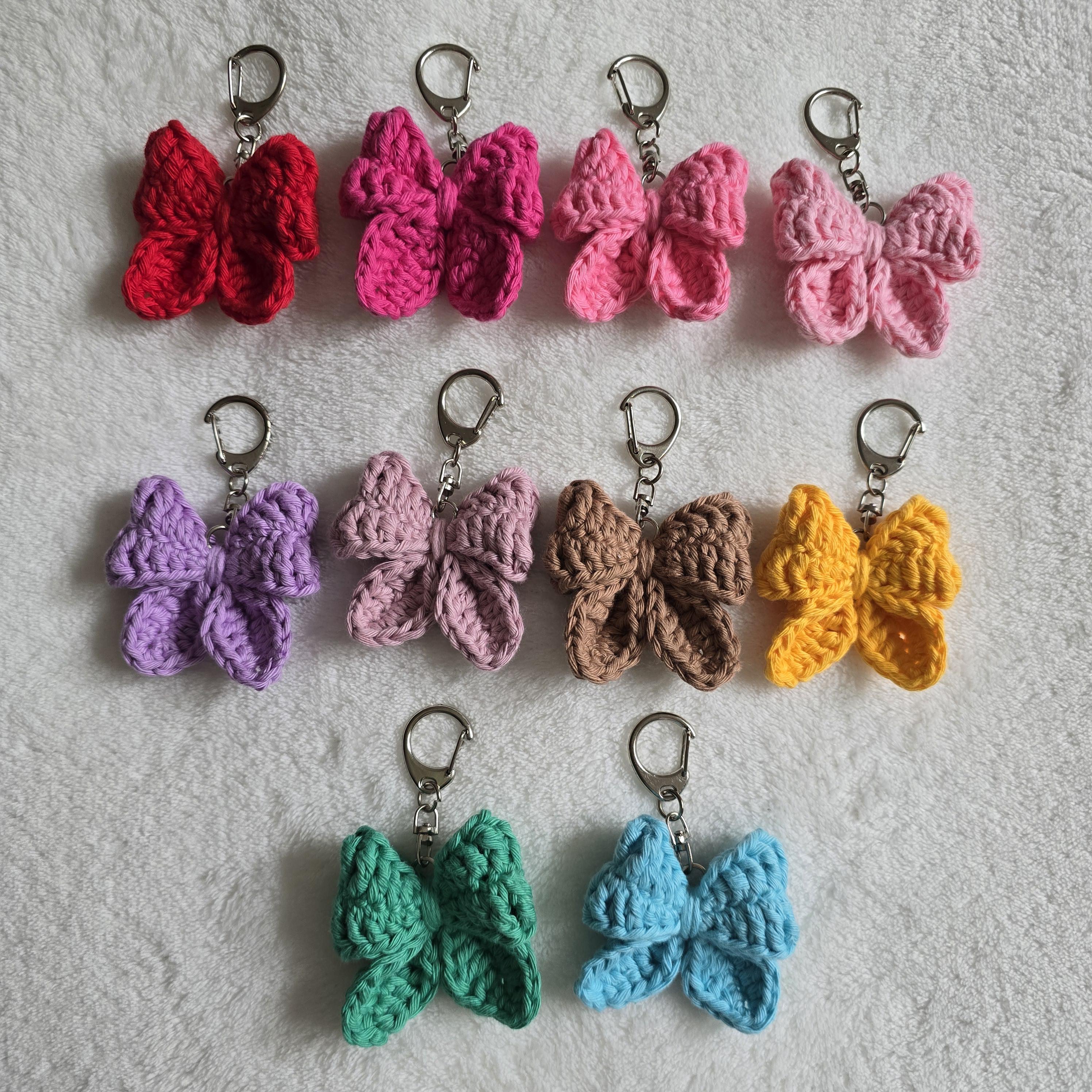 AMOMENTO☆24SS HAND MADE SHORT CROCHET KEYRING AMOMENTO】24ss HAND MADE SHORT CROCHET KEYRING 財布・小物