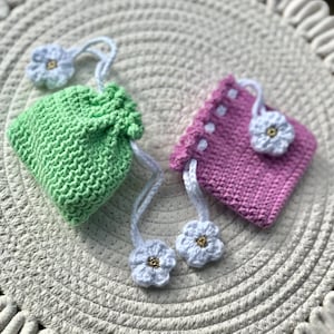 Bolsa de crochê com margaridas, bolsa de moedas feita à mão, bolsa de crochê com margaridas, presente brilhante, carteira para meninas, bolsa de joias de crochê