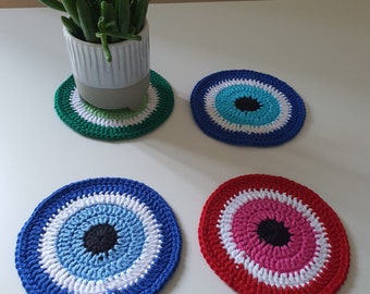 Modelli per sottobicchieri all'uncinetto 2 in 1 sottobicchieri natalizi / Sottobicchieri carini fai da te / Idee regalo di Natale fatte a mano / Tutorial facile da seguire in inglese PDF - Italia