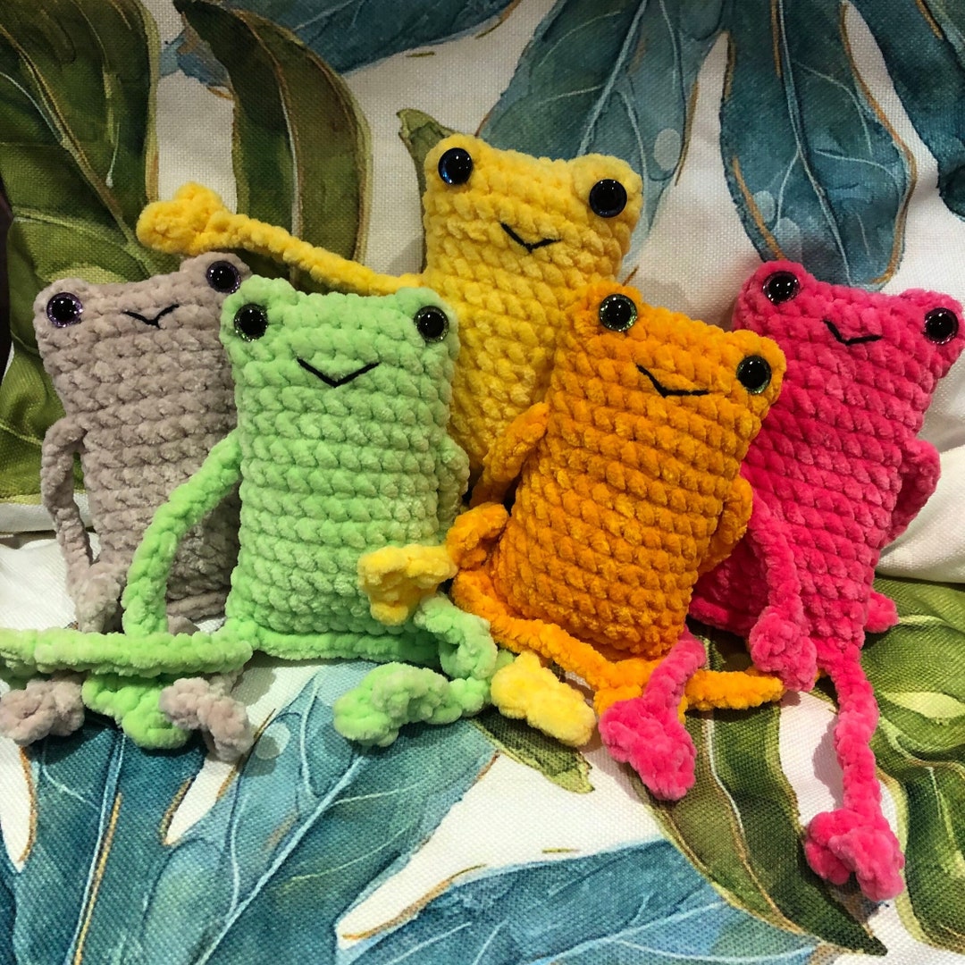 Softshell Frog Leggy Frog. Soft and Squishy. Many Colours. the Best Present - Etsy