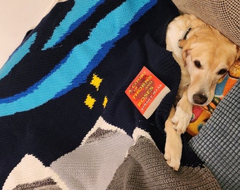 Starfall Tapestry Crochet Graphghan Pattern | Officially Licensed | Bookish Lapghan | Sarah J Mass | Velaris | ACOTAR