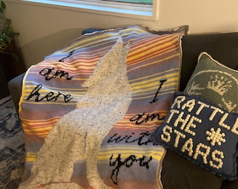 Throne of Glass Crochet Graphghan Pattern: Bookish Lapghan (PDF Pattern)