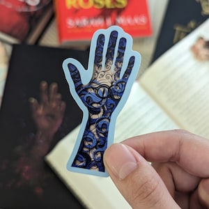 Feyre&#39;s Bargain Tattoo ACOTAR Waterproof Sticker | Officially Licensed | Night Court | ACOMAF | Bookish Gift |