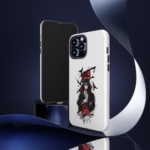 Itachi Uchiha Phone Case Naruto Anime Inspired Protective Cover for iPhone Samsung Soft TPU Shockproof Otaku Gift Cool Manga Art