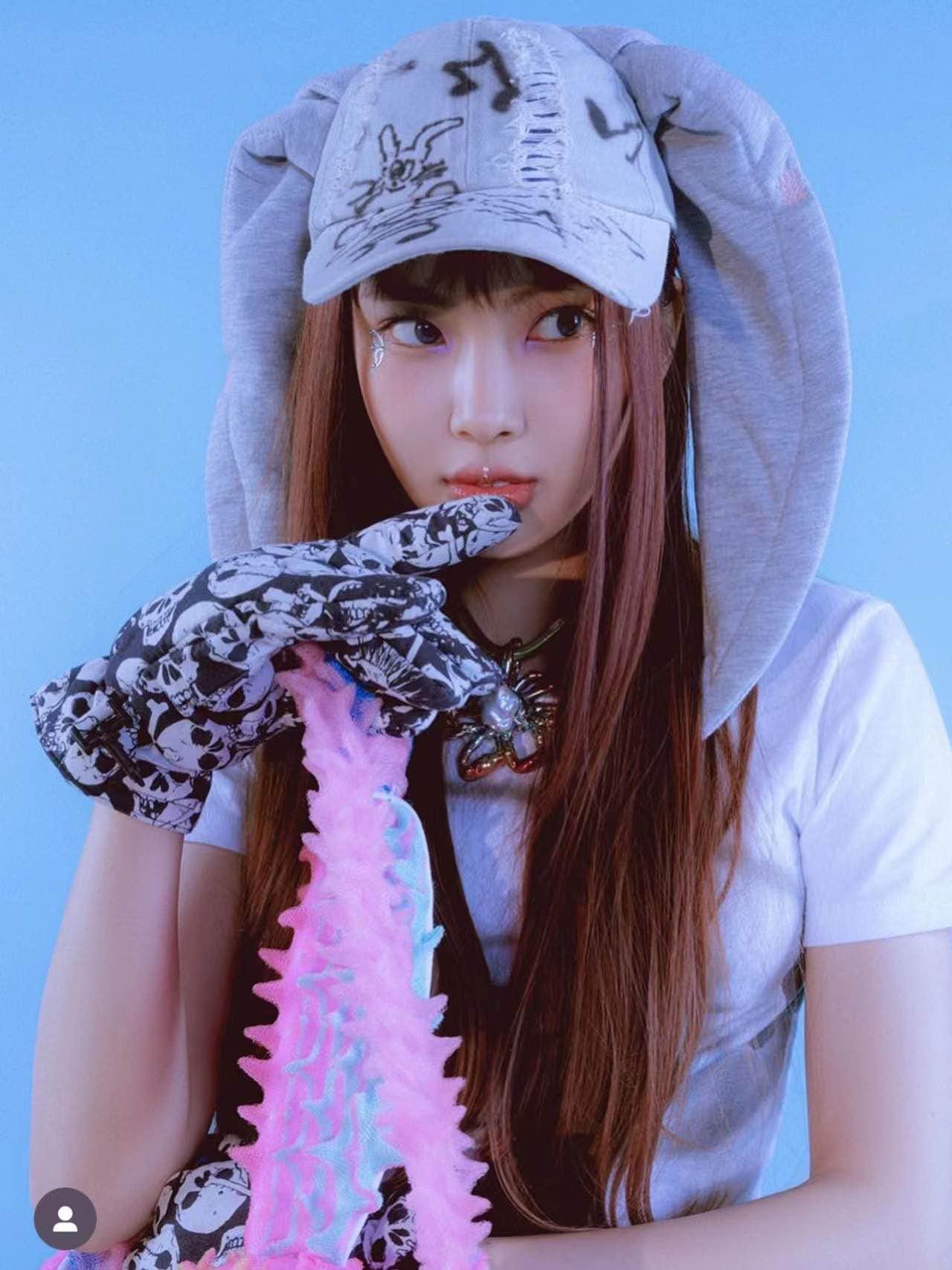 omg 99.net NewJeans ］CFIERCE ビーニー ANGEL HATハニ y2k - メルカリ - 帽子