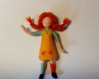 Pippi Longstocking, Pumuckl, Little Red Riding Hood, fairytale figure, children's figure, Michel Lönneberga, birthday, felt figure, felt